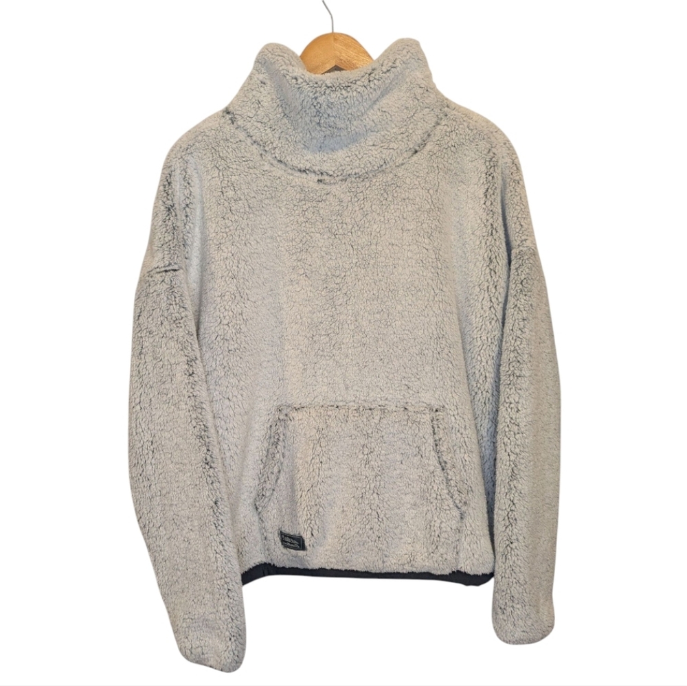 Eddie Bauer Plush Funnel Neck Pullover Size XL